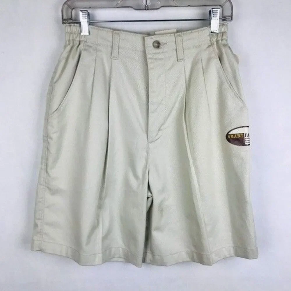 Lee Khaki Shorts Men Tan Size 10M Walking Vintage